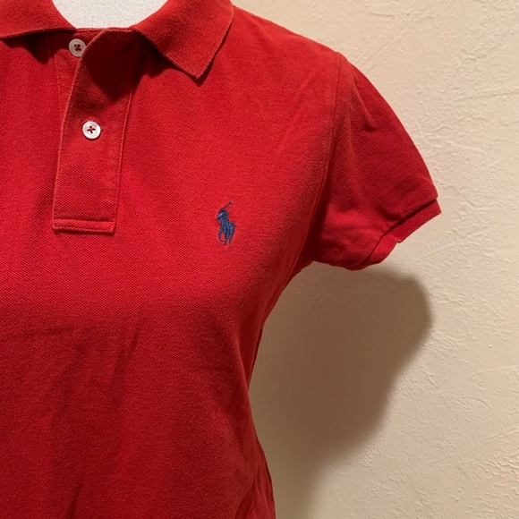 {Ralph Lauren} Skinny Polo Tee - Picture 2 of 2